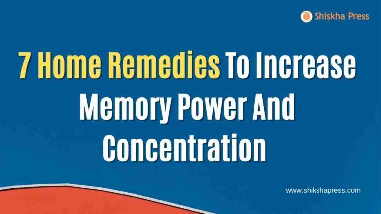 Home Remedies for Memory Boosting