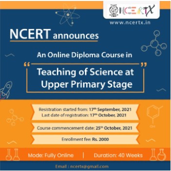 Diploma in “Teaching of Science at Upper Primary Stage”