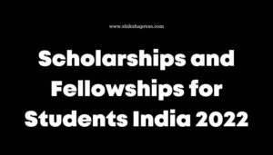 Scholarships and Fellowships