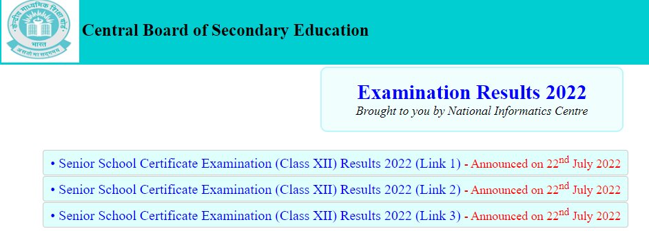 Central Board of Secondary Education (CBSE) announces Class 12 results