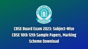 cbse sample papers 2023