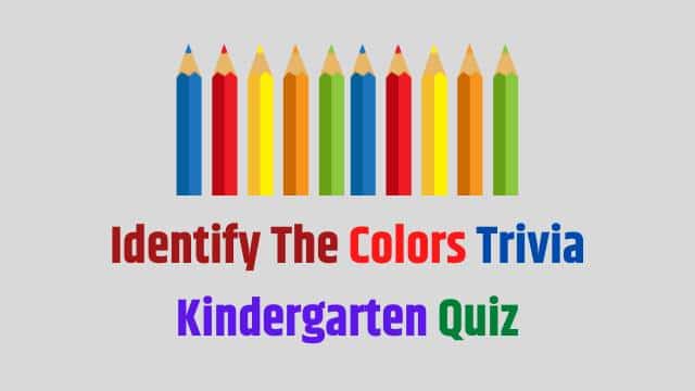 Color Quiz For Preschool