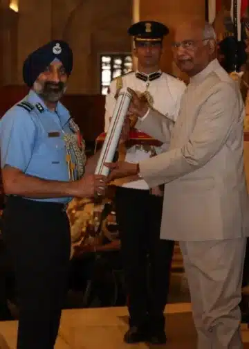 Air Marshal AP Singh, PVSM AVSM 47th Vice Chief of the Air Staff 
