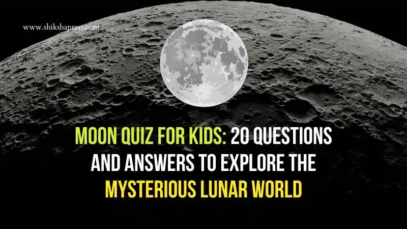 Moon GK Quiz Trivia 