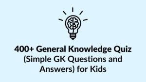 basic general knowledge for kids