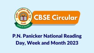 P.N. Panicker National Reading Day