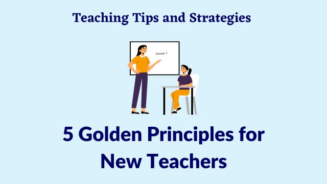 Teaching Tips for New Teachers