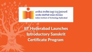 IIT Hyderabad Sanskrit Certificate Program