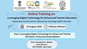 NCERT Online Teachers Trainings
