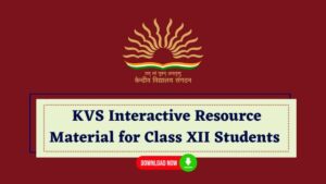 KVS Interactive Resource Material