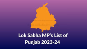 Lok Sabha MP’s List Punjab