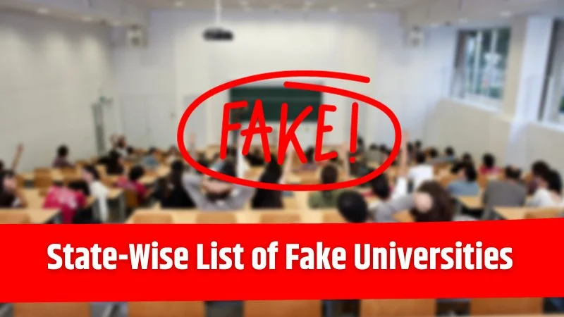 State-Wise List of Fake Universities