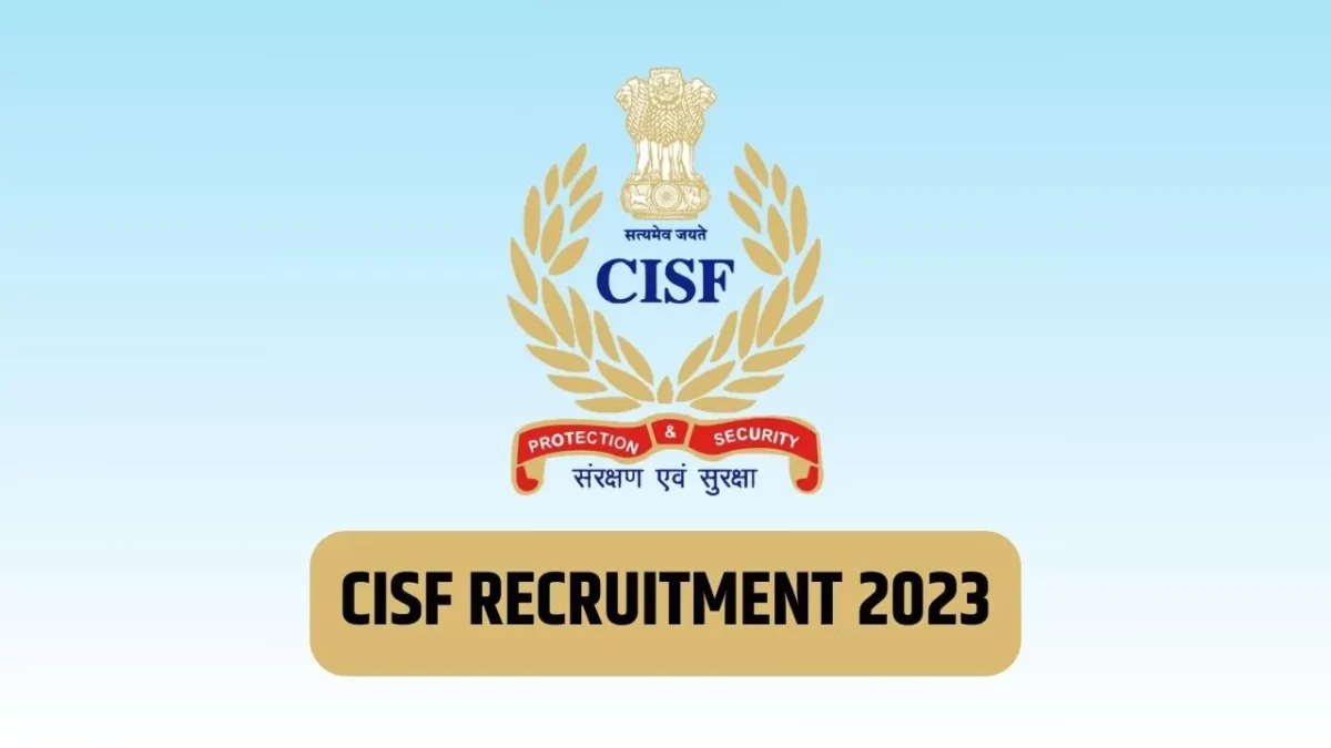CISF HC Recruitment 2023