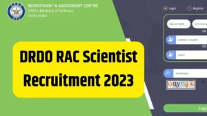 DRDO RAC Scientist Recruitment