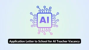 AI Teacher Job Vacancy