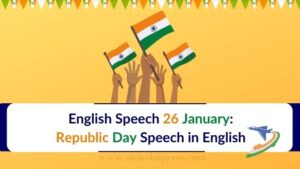 English Speech 26 January