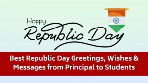 Republic Day Wishes from Principal