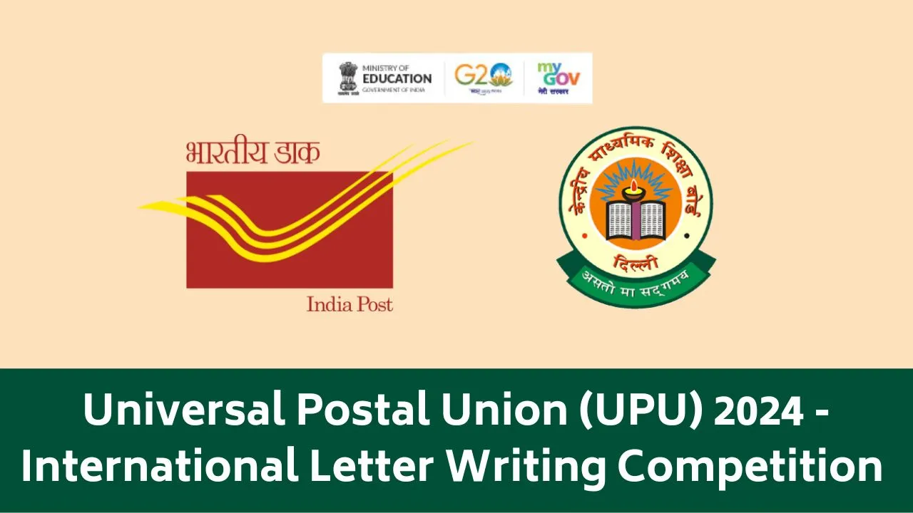 Universal Postal Union (UPU) 2024 - International Letter Writing Competition