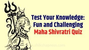 Maha Shivratri Quiz