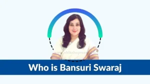 Who is Bansuri Swaraj