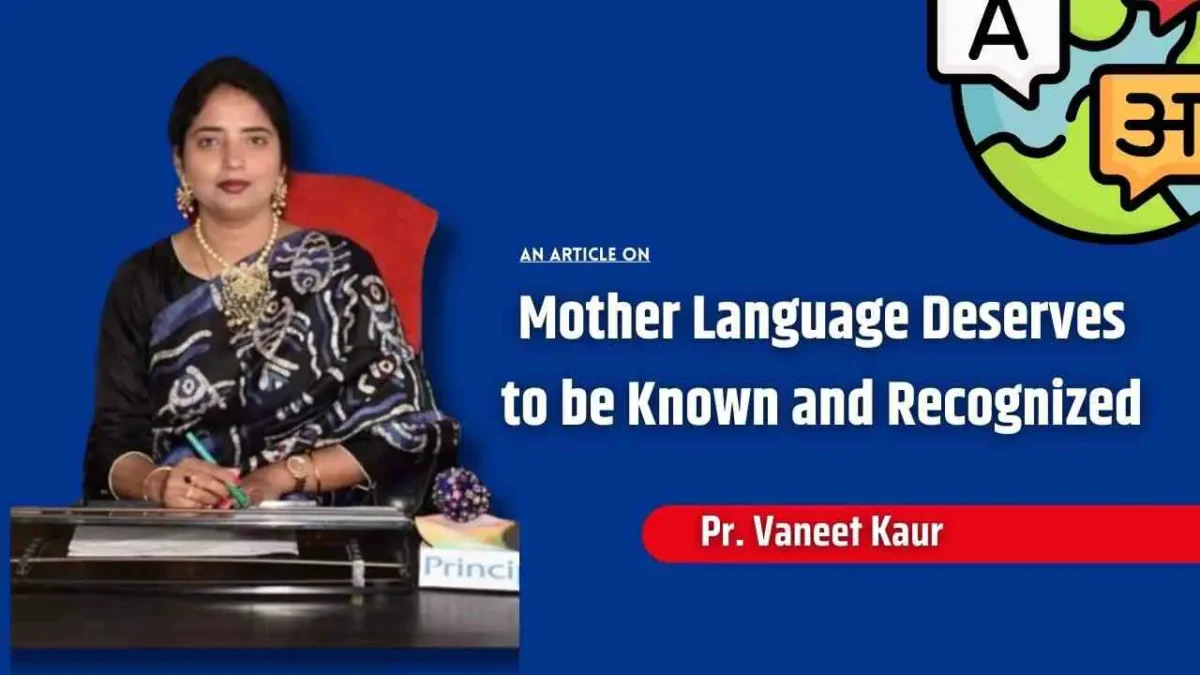 Article on Mother Language