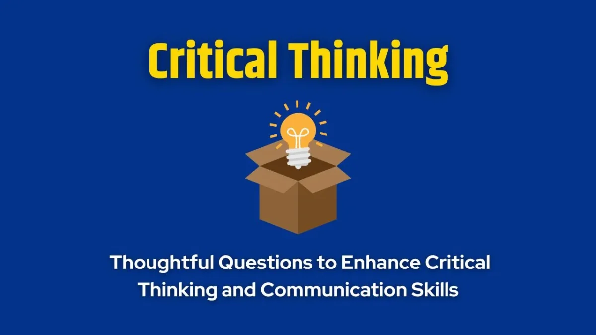 Critical Thinking Questions