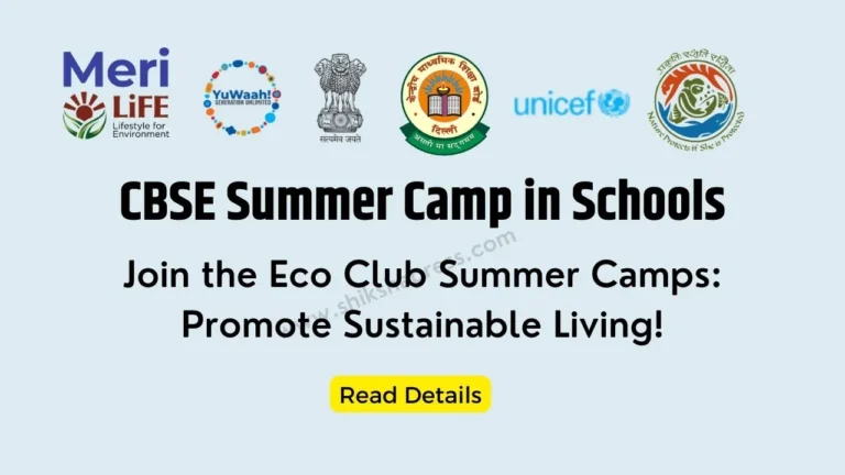 CBSE Summer Camp in Schools