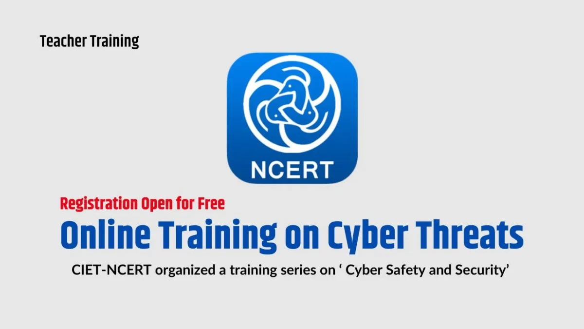 NCERT Online Training on Cyber Threats