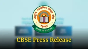 CBSE Press Release