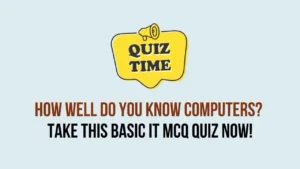 Basic IT MCQ Quiz