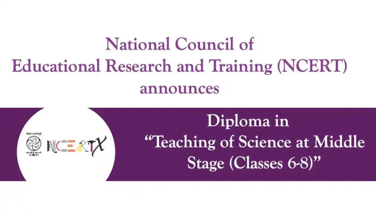 NCERT Diploma in teaching of Science